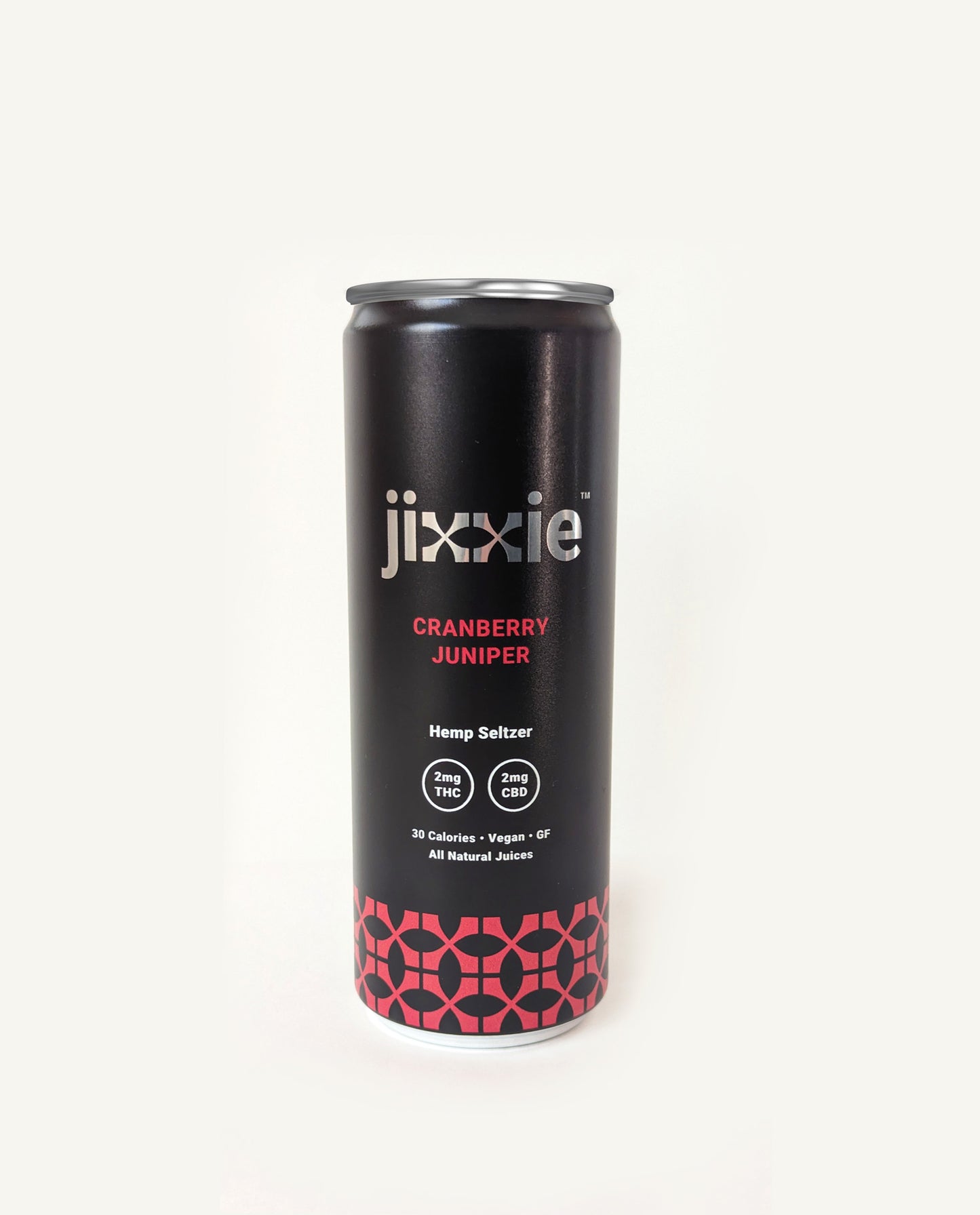 Cranberry Juniper Hemp Seltzer | 2mg THC & 2mg CBD | 6pk
