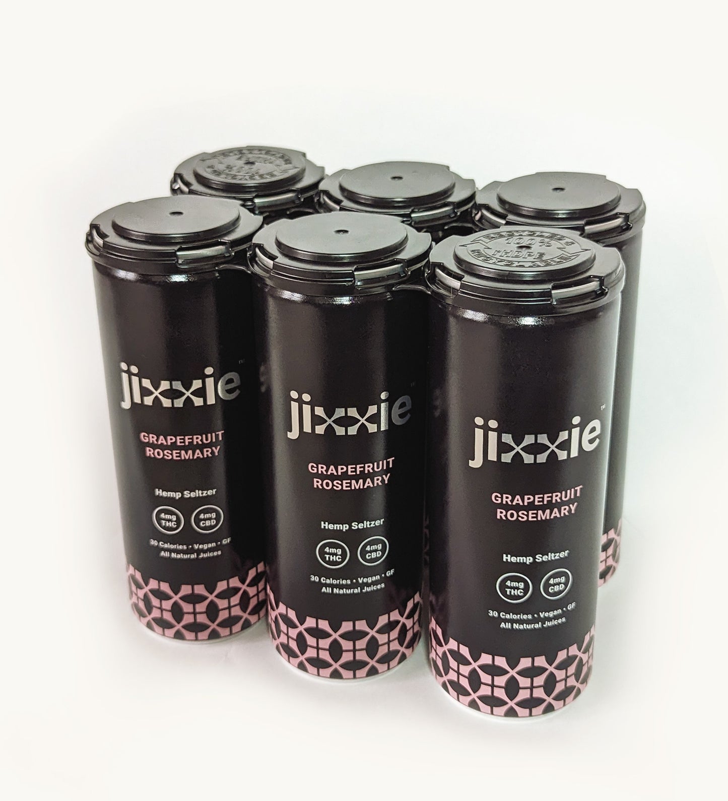 Grapefruit Rosemary Hemp Seltzer | 4mg THC & 4mg CBD | 6pk