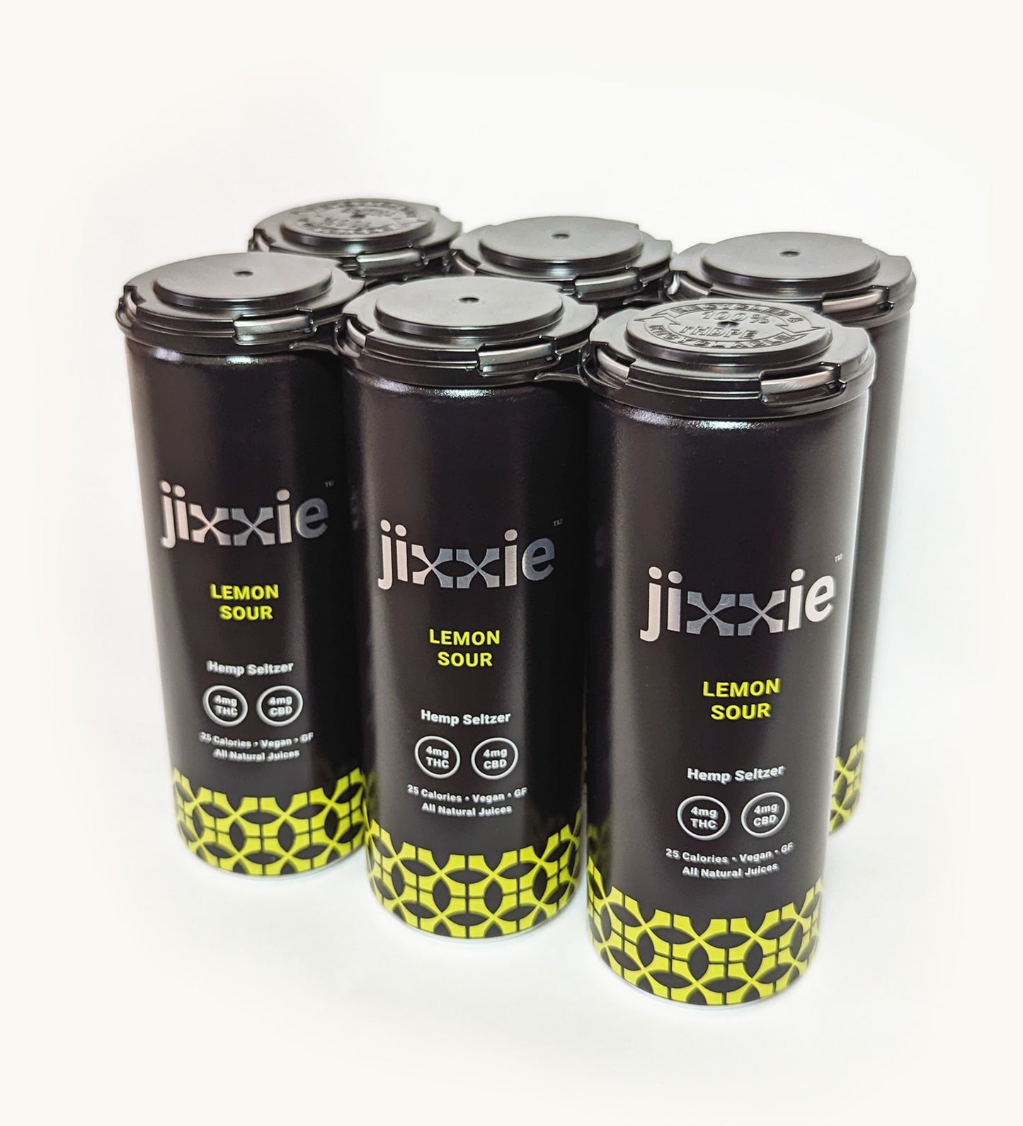 Lemon Sour Hemp Seltzer | 4mg THC & 4mg CBD | 6pk