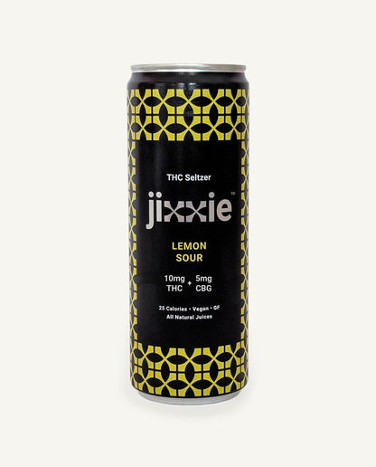 Lemon Sour Hemp Seltzer | 10mg THC & 5mg CBG | 4pk