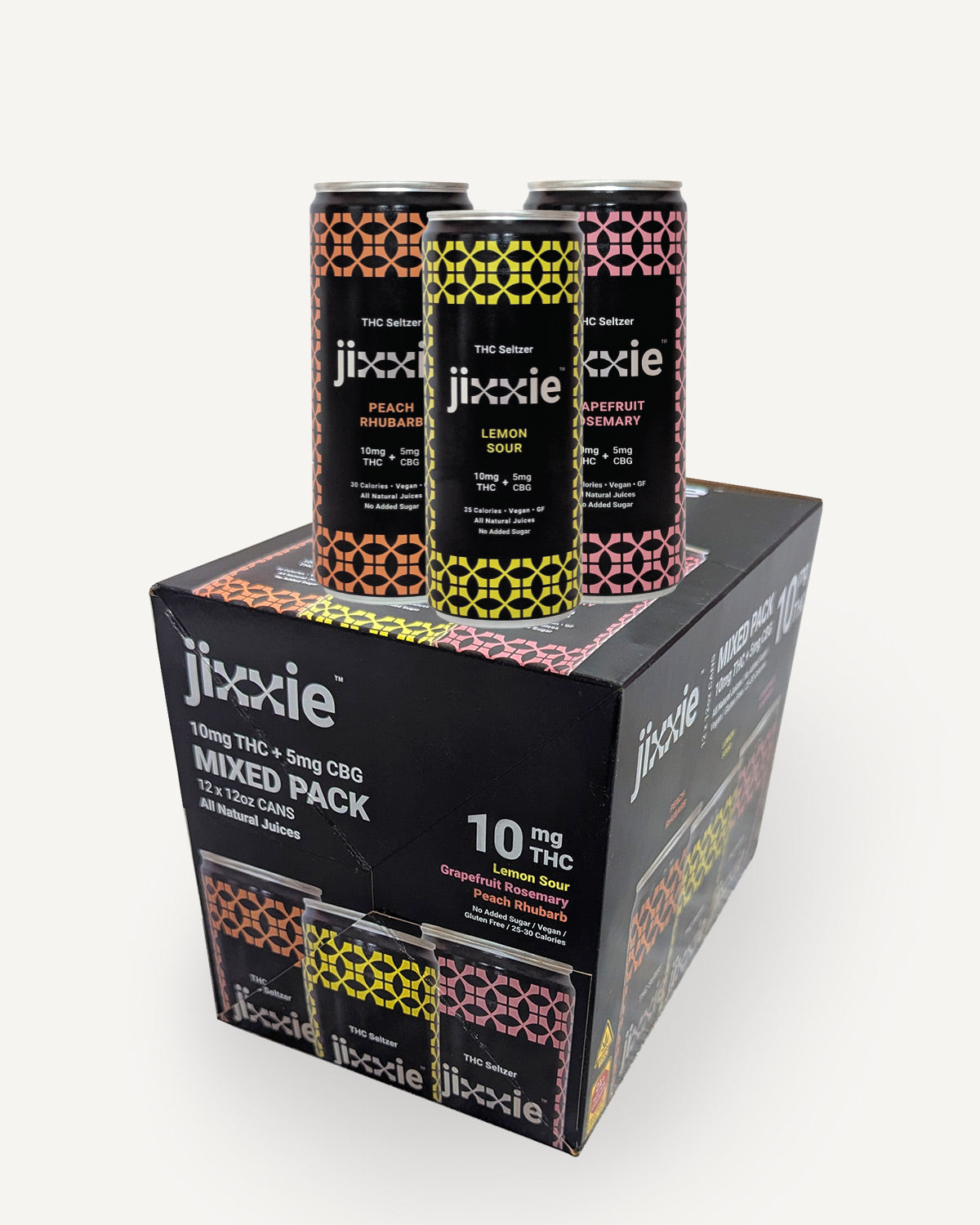 THC + CBD Seltzers – jixxie
