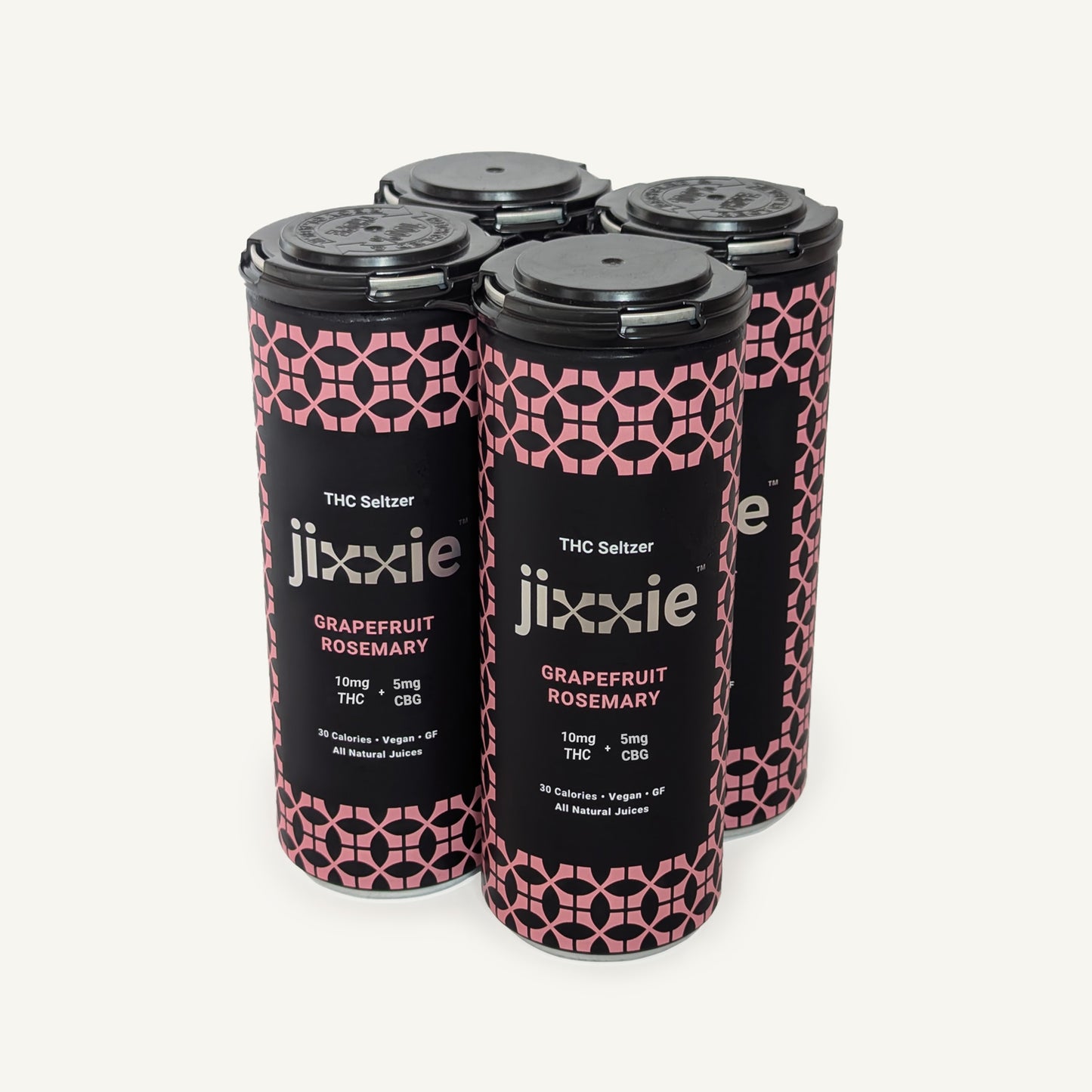 Grapefruit Rosemary Hemp Seltzer | 10mg THC & 5mg CBG | 4pk